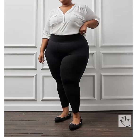 torrid Pants - Torrid Black Ponte Pixie Pant 1